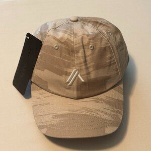 Alphalete Hat Cap Strap Back One Size Tan Camo Dad Embroidered Minimalist Mens